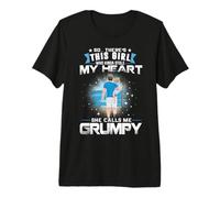 This Girl Who Kinda Stole My Heart She Calls Me Grumpy Dad T-Shirt Haut de Gamme