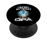 This Girl Who Kinda Stole My Heart She Calls Me Opa Dad PopSockets PopGrip Adhésif