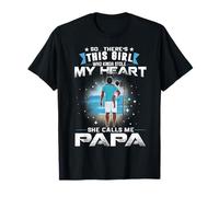 This Girl Who Kinda Stole My Heart She Calls Me Papa Dad T-Shirt