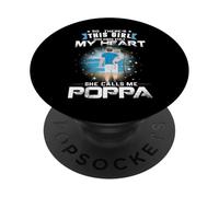 This Girl Who Kinda Stole My Heart She Calls Me Poppa Dad PopSockets PopGrip Adhésif