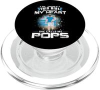 This Girl Who Kinda Stole My Heart She Calls Me Pops Grandpa PopSockets PopGrip pour MagSafe