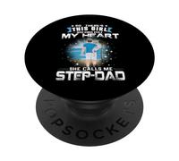 This Girl Who Kinda Stole My Heart She Calls Me Step-Dad PopSockets PopGrip Adhésif