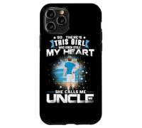 This Girl Who Kinda Stole My Heart She Calls Me Uncle Dad Coque pour iPhone 11 Pro