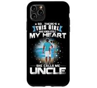 This Girl Who Kinda Stole My Heart She Calls Me Uncle Dad Coque pour iPhone 11 Pro Max