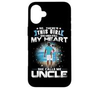 This Girl Who Kinda Stole My Heart She Calls Me Uncle Dad Coque pour iPhone 16 Plus