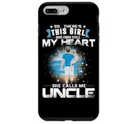 This Girl Who Kinda Stole My Heart She Calls Me Uncle Dad Coque pour iPhone 7 Plus/8 Plus