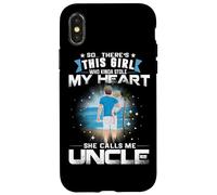 This Girl Who Kinda Stole My Heart She Calls Me Uncle Dad Coque pour iPhone X/XS