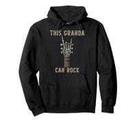 This Granda Can Rock on Skeleton Hand Music Band Manche de Guitare Sweat à Capuche