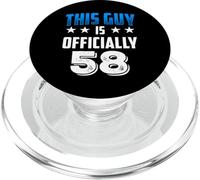 This Guy is Official 58 Fifty-Eight 58Th Fifty Eighth Boy PopSockets PopGrip pour MagSafe