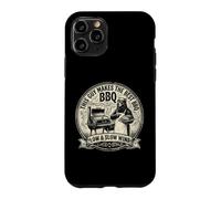 This Guy Makes The Best BBQ Barbecue Amusant en Forme d'ours Coque pour iPhone 11 Pro