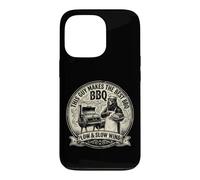 This Guy Makes The Best BBQ Barbecue Amusant en Forme d'ours Coque pour iPhone 13 Pro