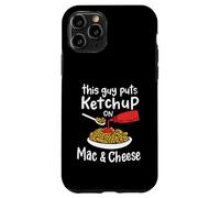 This Guy met du Ketchup sur Mac and Cheese - Amusant Amateur de Ketchup Coque pour iPhone 11 Pro