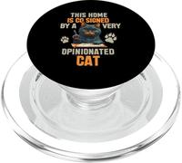 This Home is CO Signed by A Very Opinionated Cat PopSockets PopGrip pour MagSafe