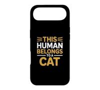 This Human Belongs to A Cat Coque pour iPhone Air