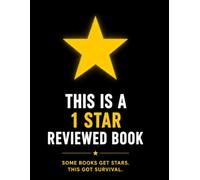 This is a 1 Star Reviewed Book: A Painfully Mediocre Joke Book Full of Terrible Dad Jokes, Disappointment, and Regret. The Perfect Gag Gift for Friends and Family.