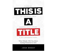 This Is a Title - Josh Brody - Em-Dashing Incorporated - ebook (ePub) - Livre