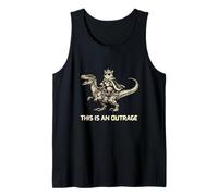 This is an Outrage Funny Dinosaur Gen Z Raunchy Meme Cringe Débardeur