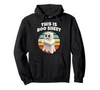 This is Boo Sheet - Fantôme, rétro, Bloc de Construction, Halloween Sweat à Capuche