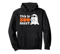 This is Boo Sheet Ghost Cool Ghost, Costume d'halloween Amusant Sweat à Capuche