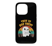 This is Boo Sheet Ghost Retro Halloween Costume Homme Femme Coque pour iPhone 13 Pro