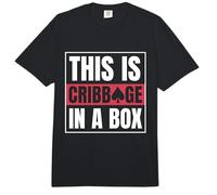 This is Cribbage in A Box Jeu de Cartes de Jeu de société Crib Cribbage Comfort Colors Adult Heavyweight T-Shirt