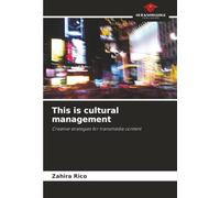 This is cultural management: Creative strategies for transmedia content