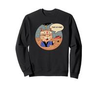 This is Fine Meowster - Drôle de Chat samouraï Sweatshirt