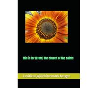 This is for (From) the church of the saints