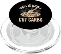 This is How I Cut Carbs Amateur de Pizza - PopSockets PopGrip pour MagSafe