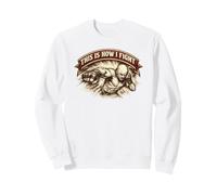 This is How I Fight Fighter Entraînement Gym Combat Cadeau Sweatshirt