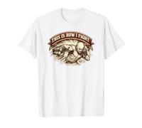 This is How I Fight Fighter Entraînement Gym Combat Cadeau T-Shirt