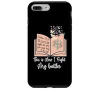 This is How I Fight My Battles - Bible Jésus Croix Chrétienne Coque pour iPhone 7 Plus/8 Plus