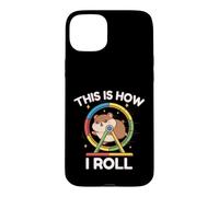 This is How I Roll Adorable Hamster dans Sa Roue Kawaii Coque pour iPhone 15 Plus