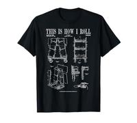 This is How I Roll Bibliothèque Livre Camion Bibliothèque T-Shirt