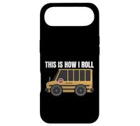 This is How I Roll Bus Scolaire Amusant pour Les conducteurs de Bus et Les Enfants Coque pour iPhone Air