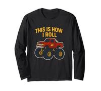 This Is How I Roll Fun Monster Truck pour garçons Manche Longue