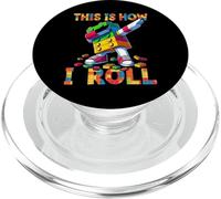 This is How I Roll Funny Blocks Brick Master Builder Dabbing PopSockets PopGrip pour MagSafe