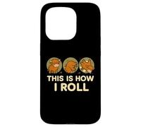 This is How I Roll Funny Highland Cow, Retro Western Coque pour iPhone 15 Pro