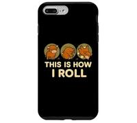 This is How I Roll Funny Highland Cow, Retro Western Coque pour iPhone 7 Plus/8 Plus
