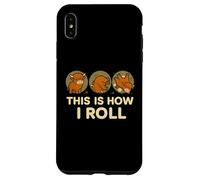 This is How I Roll Funny Highland Cow, Retro Western Coque pour iPhone XS Max