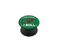This is How I Roll Funny Rollie Pollie Kawaii Isopodes PopSockets PopGrip Adhésif