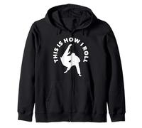 This is How I Roll Judo Drôle Judo Heartbeat Martial Art Sweat à Capuche