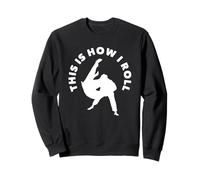 This is How I Roll Judo Drôle Judo Heartbeat Martial Art Sweatshirt