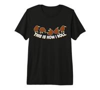 This is How I Roll Kiwi Bird NZ New Zealand Bird Funny T-Shirt Haut de Gamme