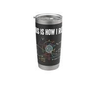 This Is How I Roll Physics Formula Science Teacher Nerd Maths Gobelet isotherme en acier inoxydable double paroi