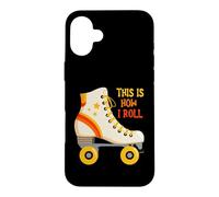 This is How I Roll Roller Skating Patin à roulettes rétro Vintage Coque pour iPhone 16 Plus