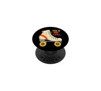 This is How I Roll Roller Skating Patin à roulettes rétro Vintage PopSockets PopGrip Adhésif
