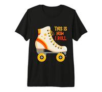This is How I Roll Roller Skating Patin à roulettes rétro Vintage T-Shirt Haut de Gamme