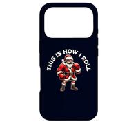 This is How I Roll Santa Boxer Arts Martiaux Boxe de Noël Coque pour iPhone 17 Pro
