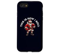 This is How I Roll Santa Boxer Arts Martiaux Boxe de Noël Coque pour iPhone SE (2020) / 7/8